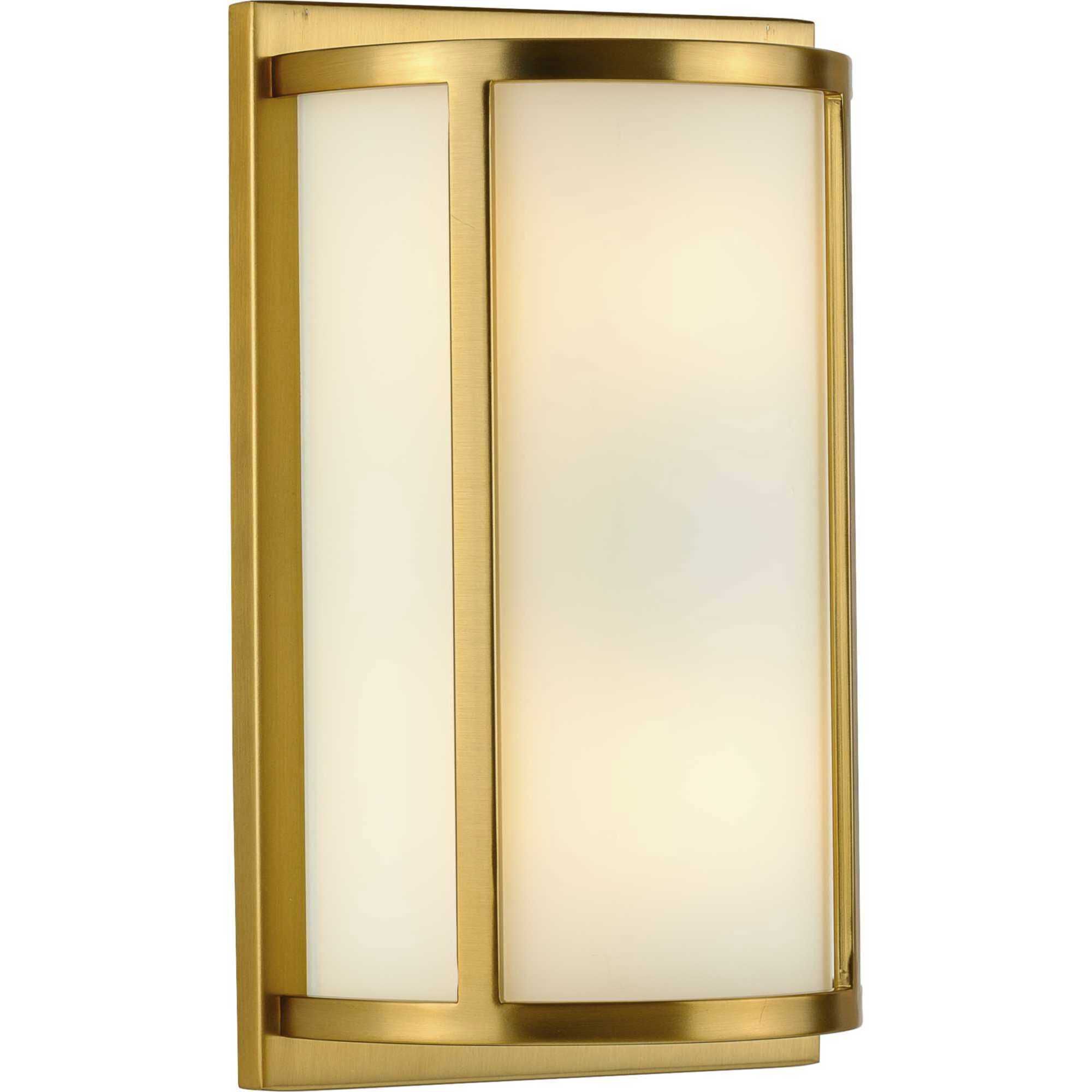 Parkhurst 2 Light 7.5 inch Brushed Bronze ADA Wall Sconce Wall Light
