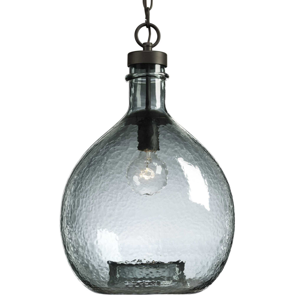 Blue Marlin 1 Light Antique Bronze Pendant Ceiling Light, Design Series