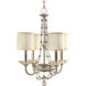 Chanelle 4 Light 17 inch Antique Silver Chandelier Ceiling Light
