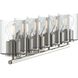 Replay 6 Light 48 inch Polished Nickel Bath & Vanity Light Wall Light
