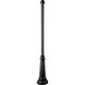 Post Lights & Accessories 85 inch Black Decorative Post