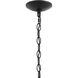 Ilia 6 Light 42.25 inch Matte Black Chandelier Ceiling Light