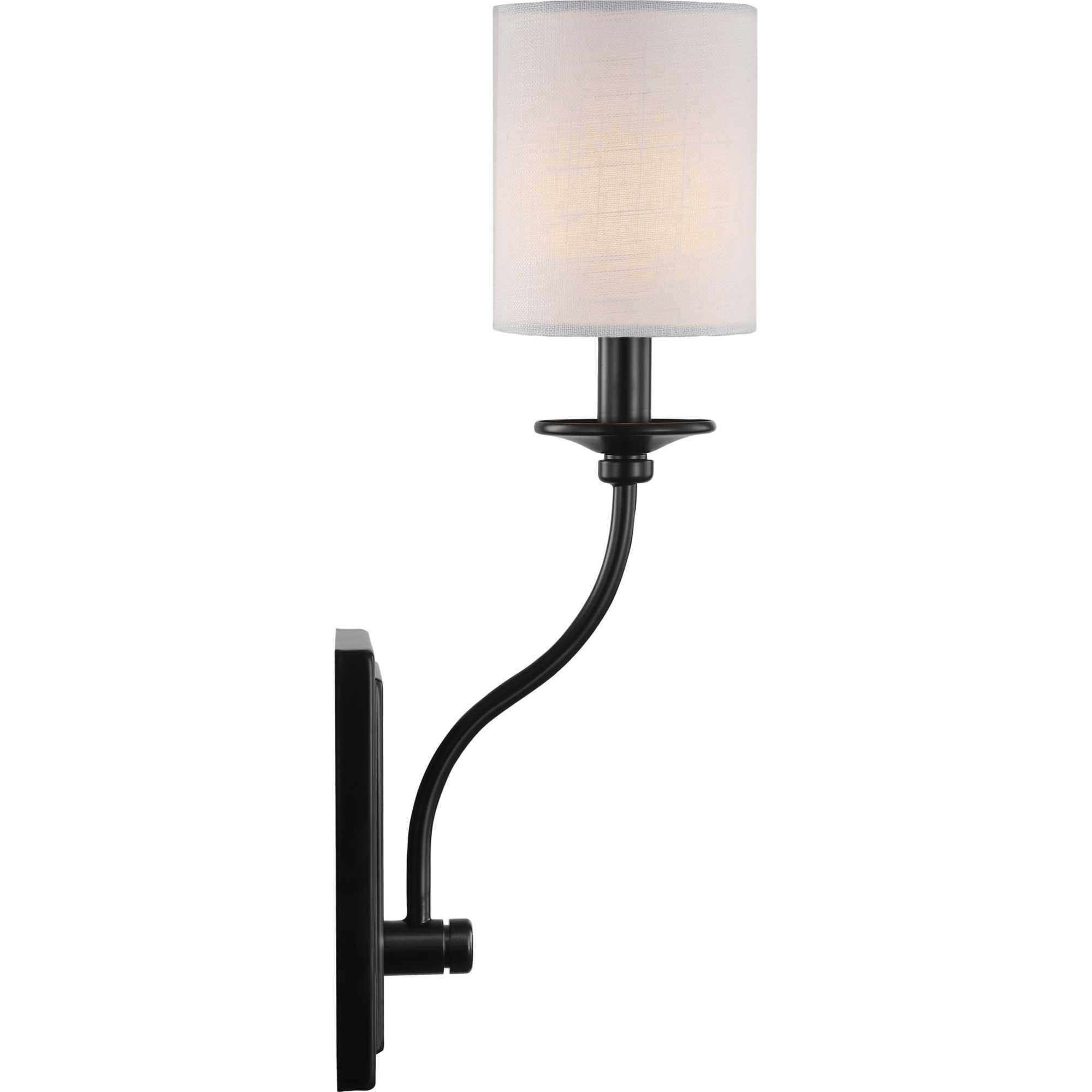 Bonita 1 Light 5 inch Matte Black Wall Sconce Wall Light, Design Series
