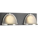 Ponder LED LED 16.13 inch Graphite Bath Vanity Wall Light, Progress LED