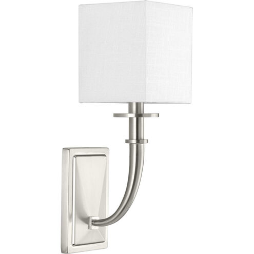 Avana 1 Light 5.63 inch Brushed Nickel Wall Sconce Wall Light, Design Series