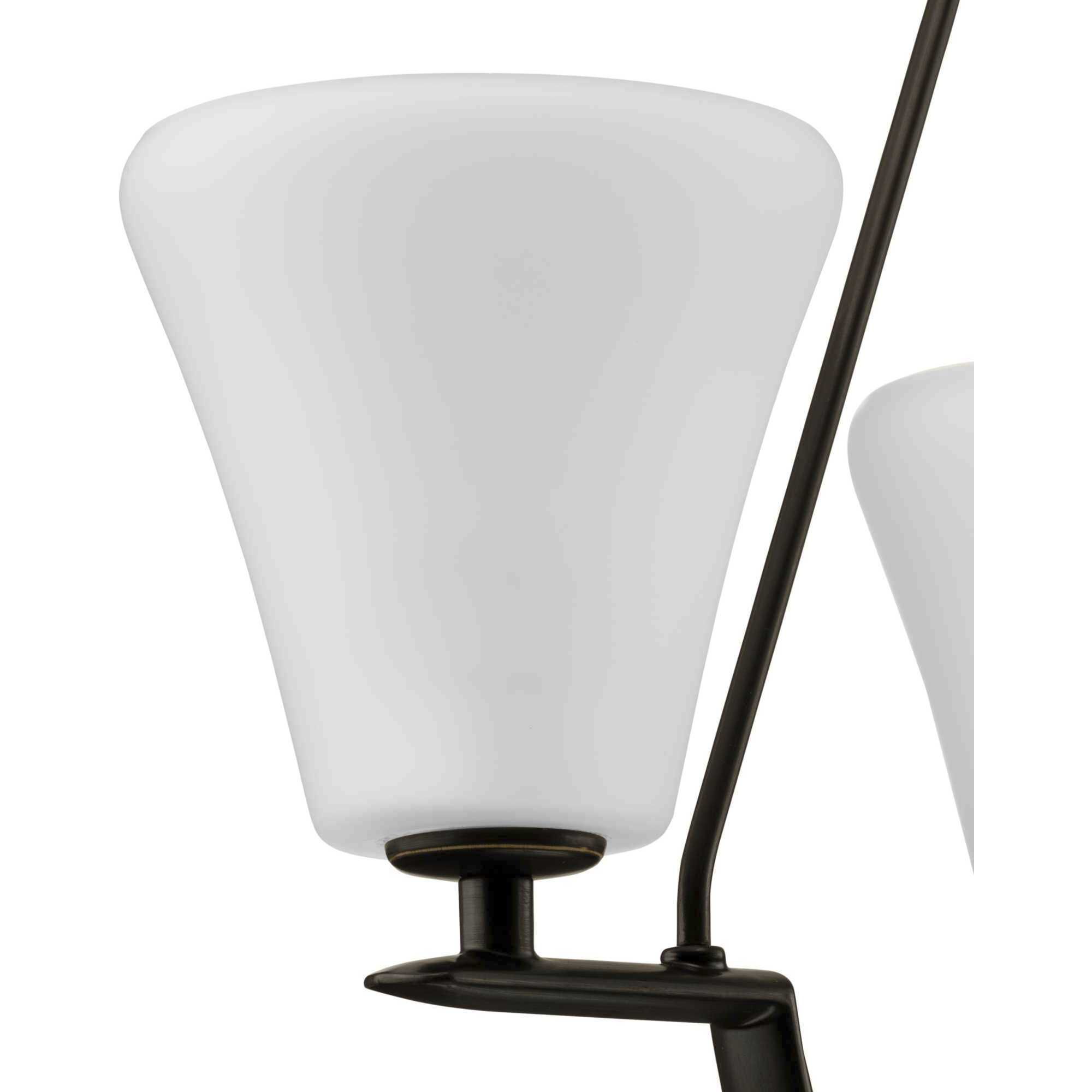 Bravo 3 Light 18 inch Antique Bronze Foyer Chandelier Ceiling Light