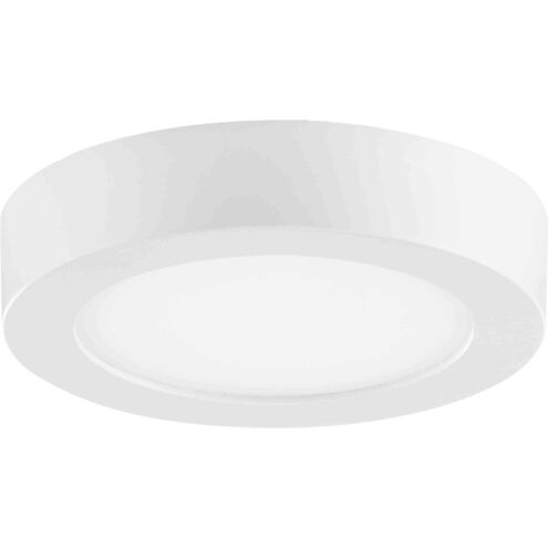 Everlume LED 5 inch White Edgelit Round Flush Mount Ceiling Light, Progress LED