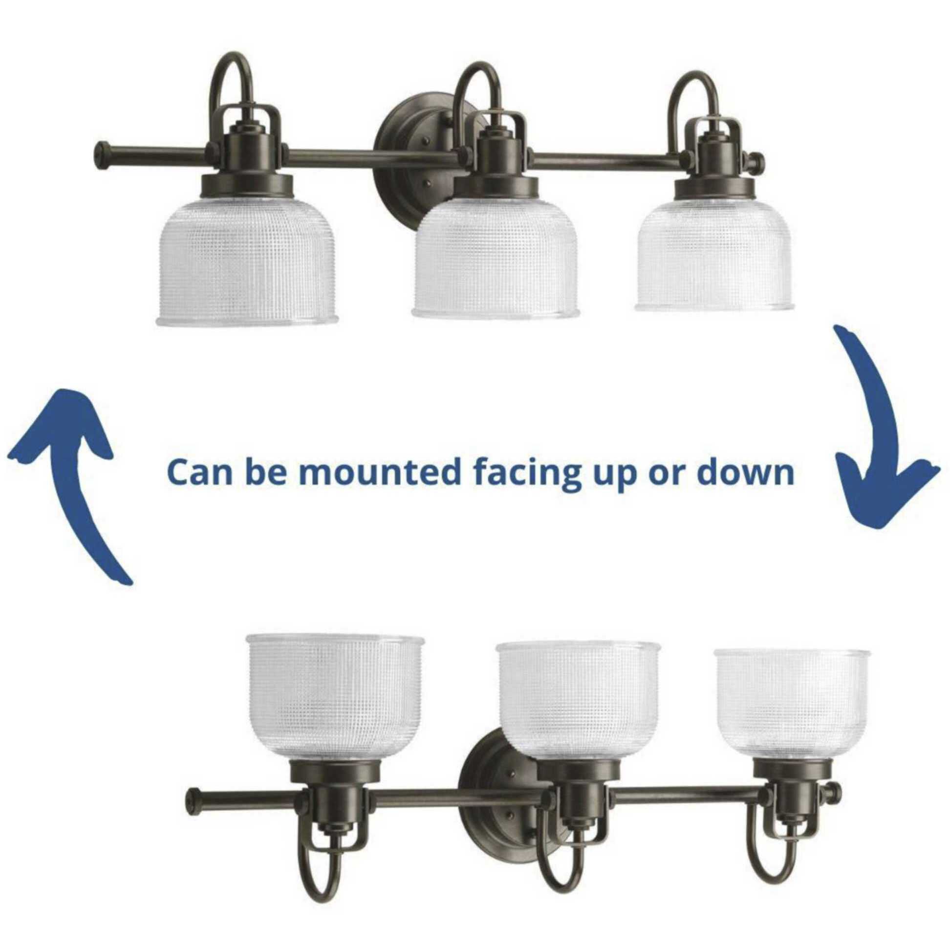 Archie 3 Light 26.25 inch Venetian Bronze Bath Vanity Wall Light