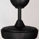 Lakehurst 60 inch Forged Black with Toasted Oak Blades Indoor/Outdoor Ceiling Fan