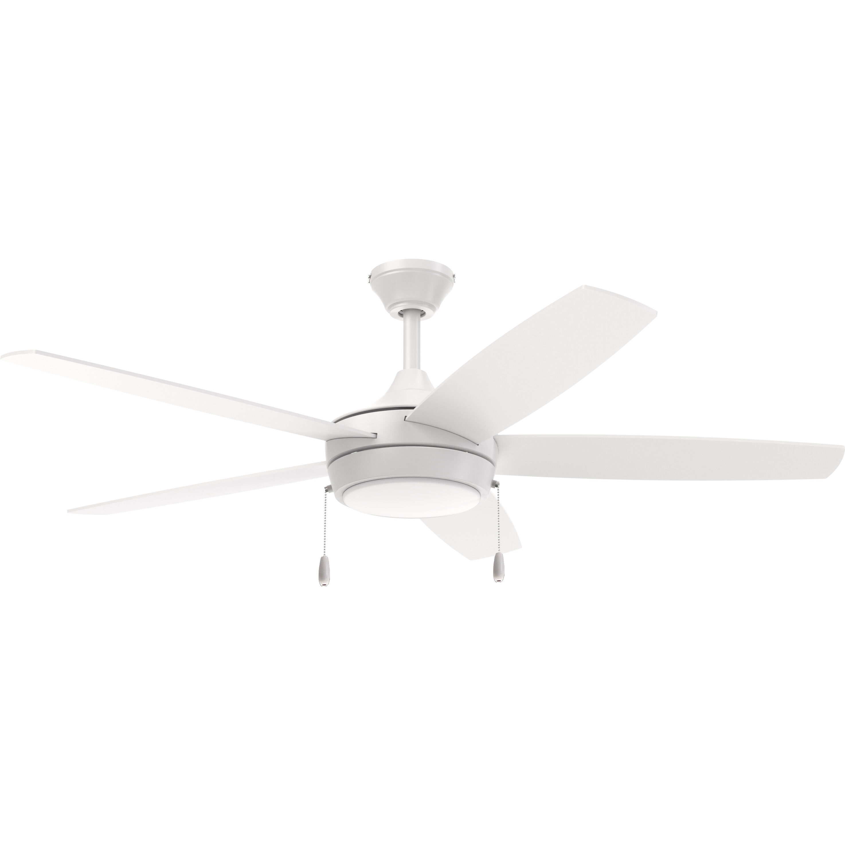 Nolyn V 52 inch Matte White Ceiling Fans