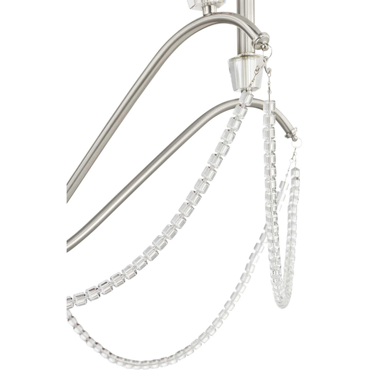 Stratham 9 Light 35.13 inch Brushed Nickel Chandelier Ceiling Light, Design Series