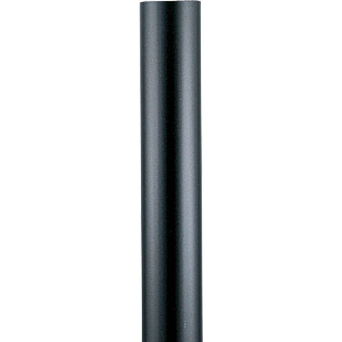 Outdoor Posts 84 inch Matte Black Outdoor Aluminum Post in Standard