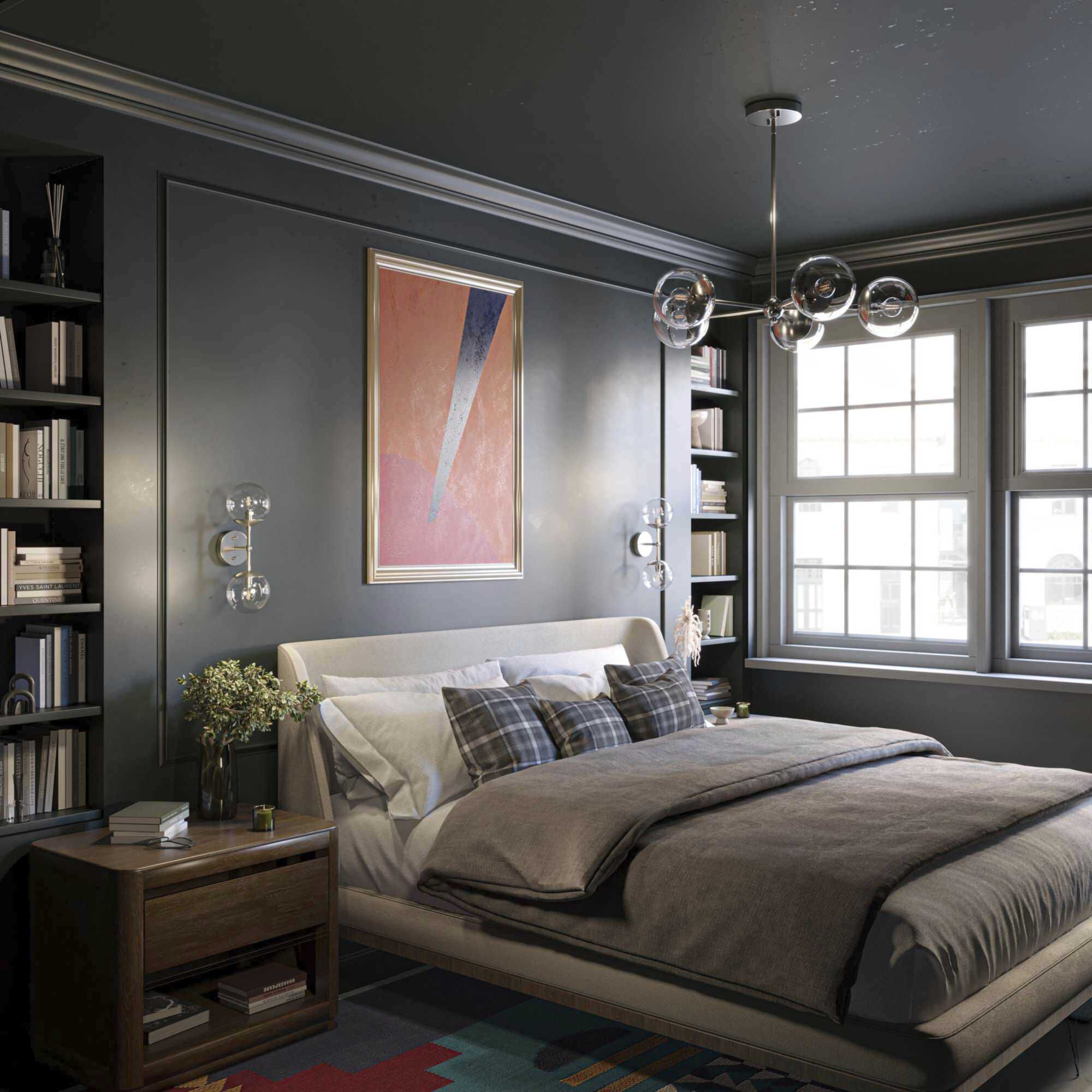 Atwell 2 Light 6.75 inch Brushed Nickel Wall Sconce Wall Light