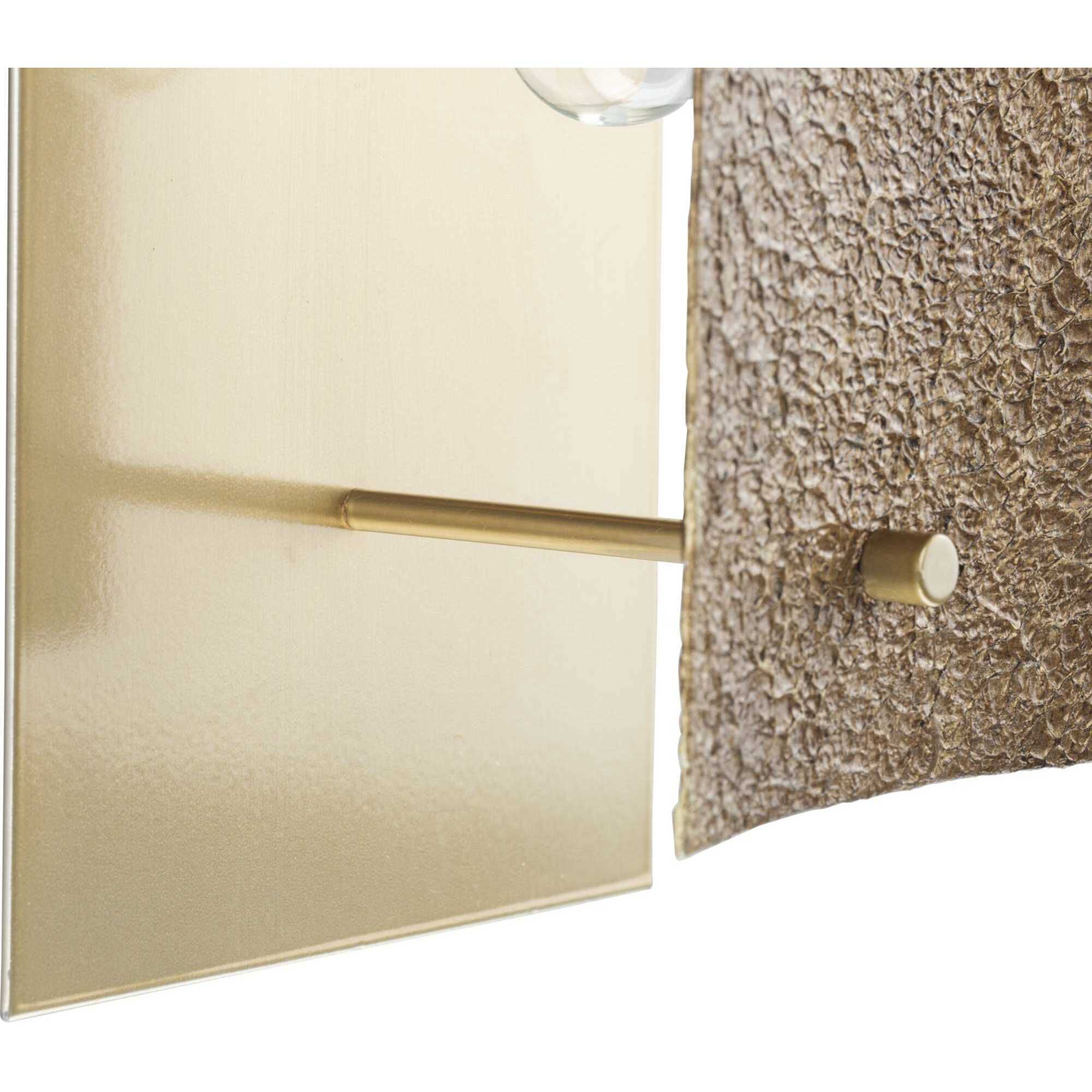 Lusail 2 Light 5.87 inch Soft Gold Wall Bracket Wall Light, Design Series