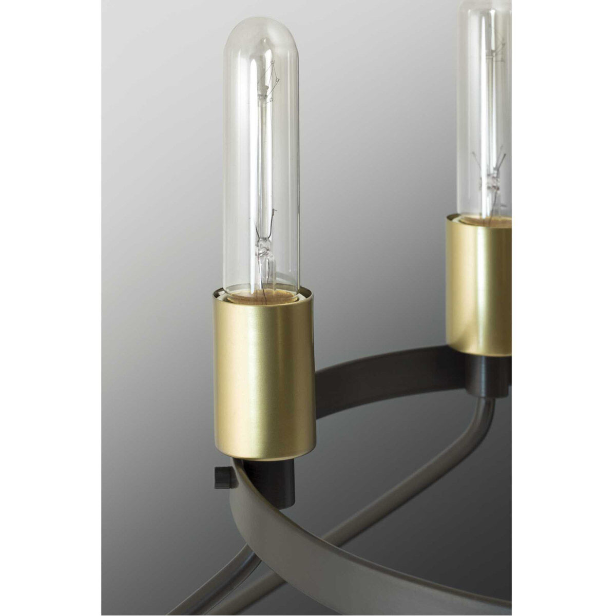 Hangar 5 Light 30 inch Antique Bronze Chandelier Ceiling Light, Design Series