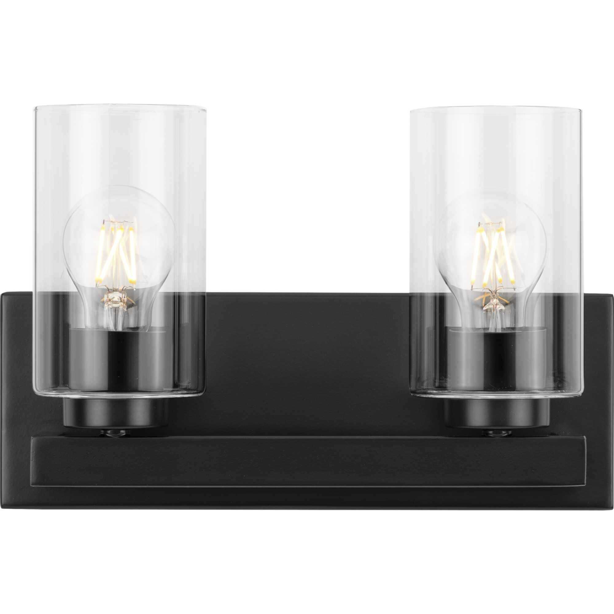 Goodwin 2 Light 12.87 inch Matte Black Vanity Light Wall Light