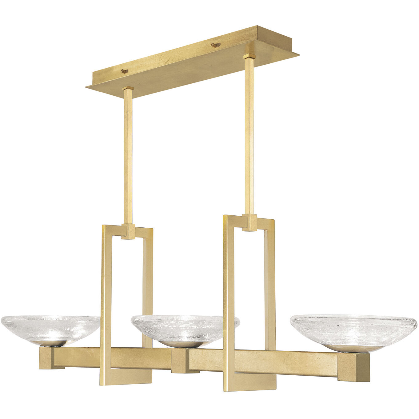 Delphi LED 48 inch Gold Pendant Ceiling Light