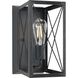 Briarwood 1 Light 6 inch Textured Black Wall Sconce Wall Light