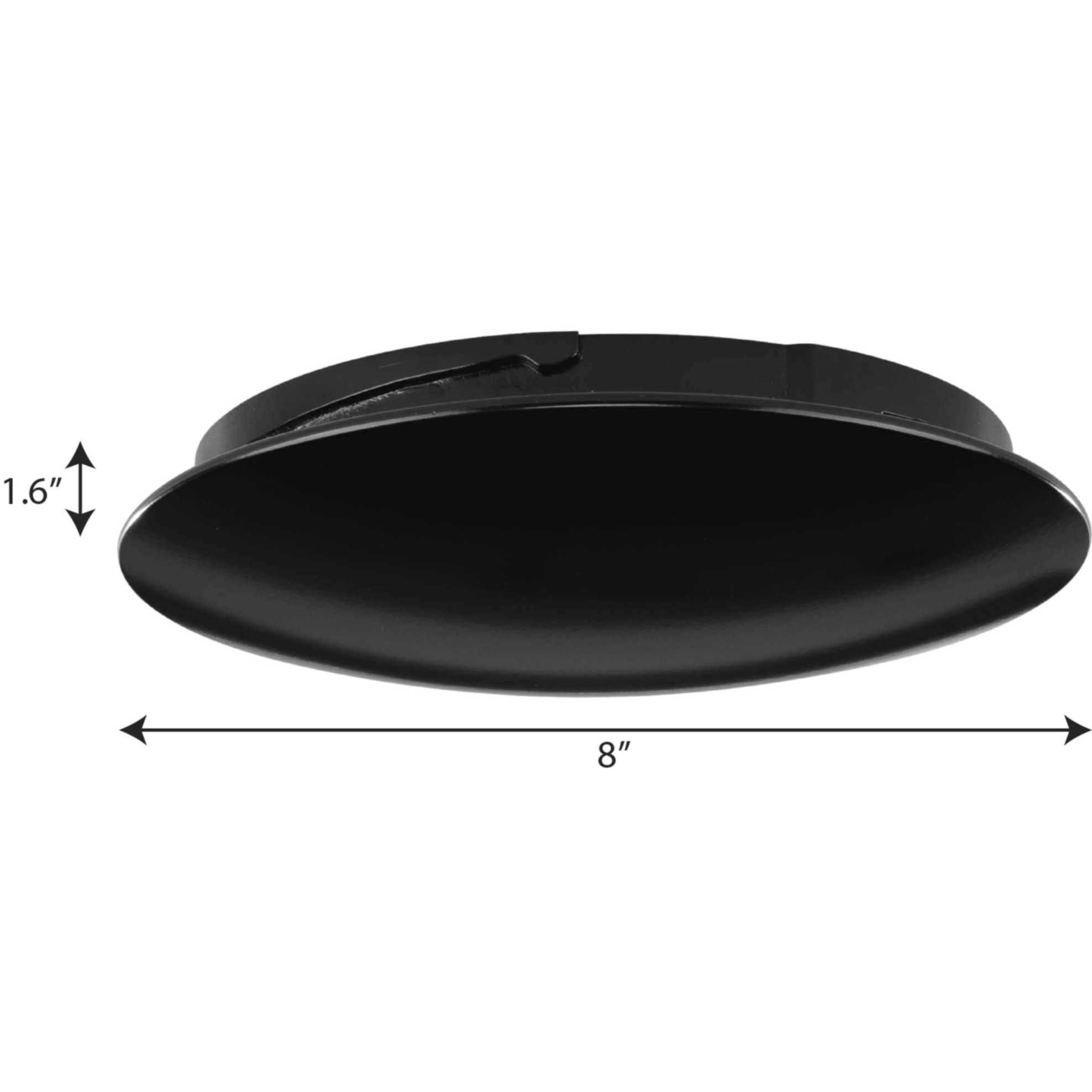 Trevina II Black Blank Off Plate