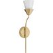 Pinellas 1 Light 5.12 inch Soft Gold Wall Bracket Wall Light, Design Series