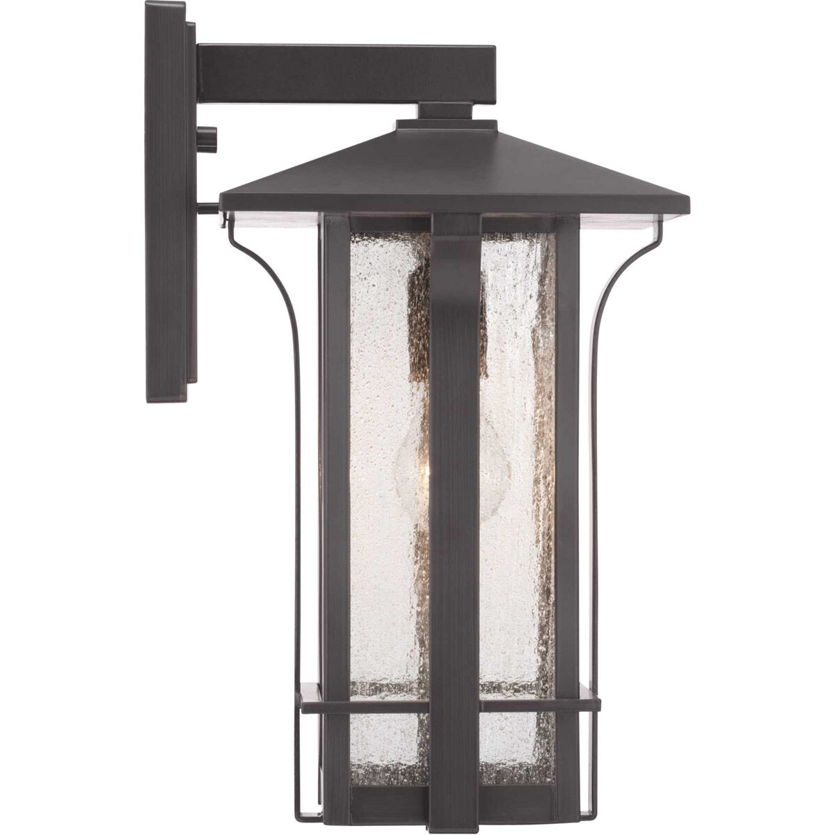Cullman 1 Light 16 inch Antique Bronze Outdoor Wall Lantern, Medium, Design Series