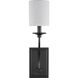 Bonita 1 Light 5 inch Matte Black Wall Sconce Wall Light, Design Series