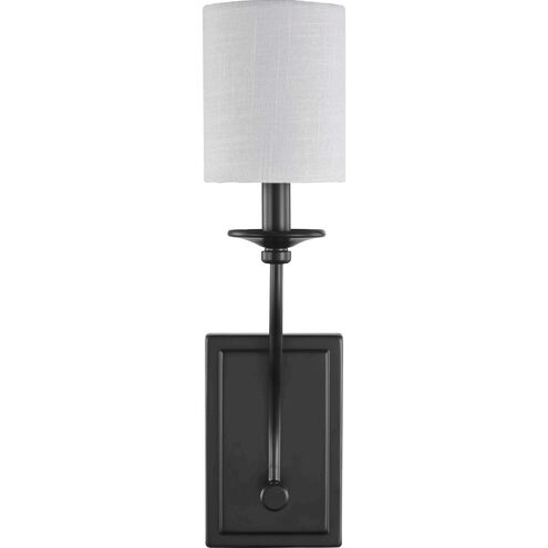 Bonita 1 Light 5 inch Matte Black Wall Sconce Wall Light, Design Series
