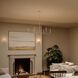Ilia 6 Light 34 inch Brushed Nickel Chandelier Ceiling Light