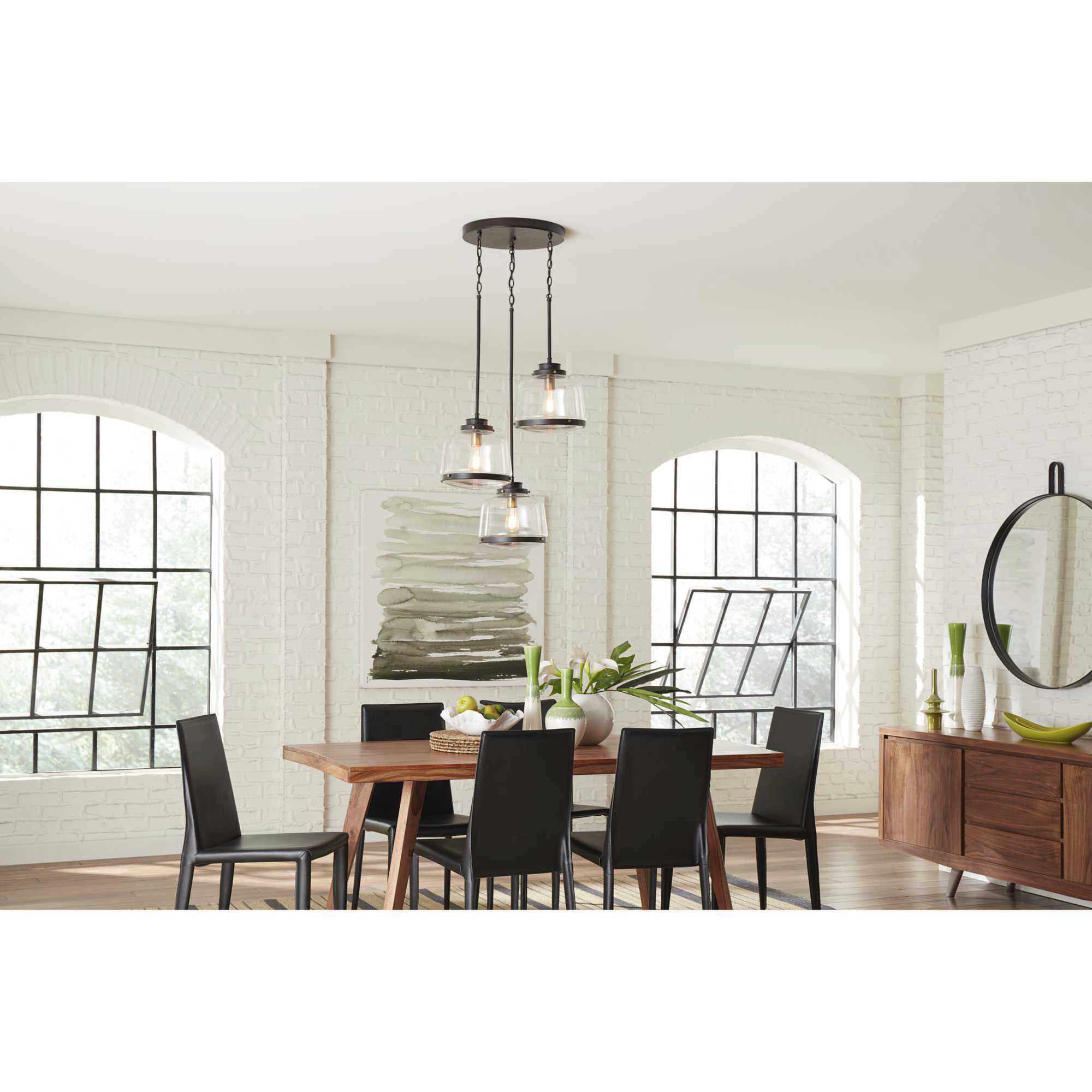 Judson 1 Light Antique Bronze Pendant Ceiling Light