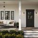 Kagen 1 Light 6.5 inch Matte Black Outdoor Pendant Light