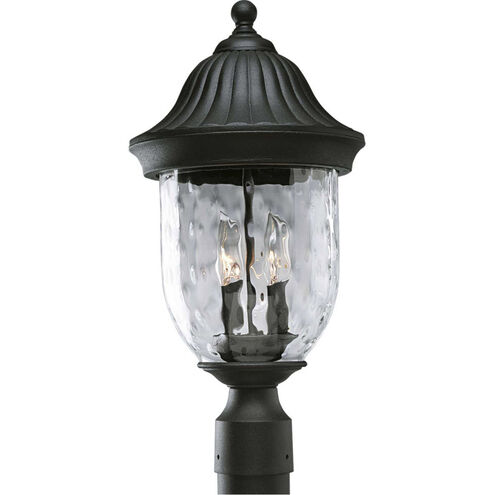 Coventry 2 Light 20 inch Textured Black Outdoor Post Lantern