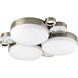 Bingo LED 23 inch Brushed Nickel Flush Mount Ceiling Light
