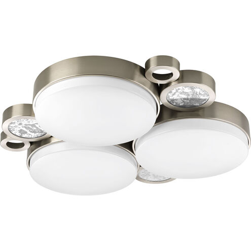 Bingo LED 23 inch Brushed Nickel Flush Mount Ceiling Light