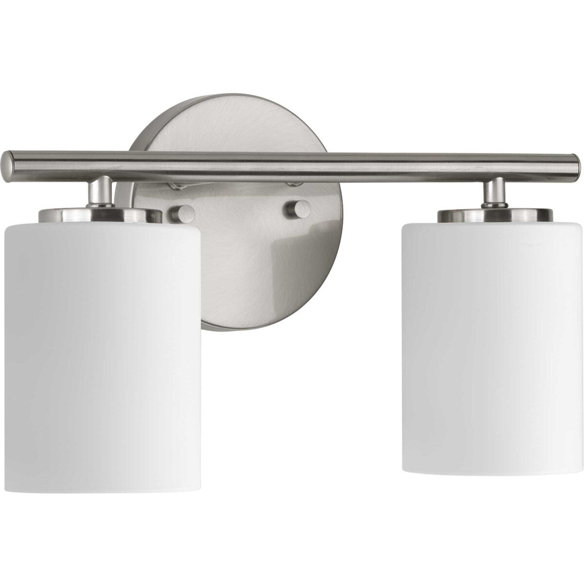 Replay 2 Light 13 inch Brushed Nickel Bath Vanity Wall Light