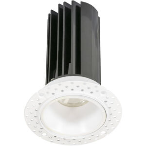 Miniature White Downlight, Trimless Recessed