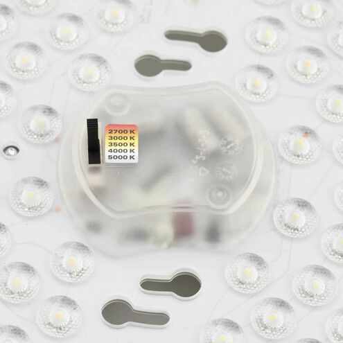 Cloud LED LED 11.12 inch White Flush Mount Ceiling Light, Small, Progress LED