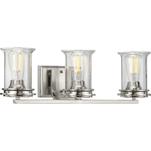 Winslett 3 Light 24 inch Brushed Nickel Bath Vanity Wall Light
