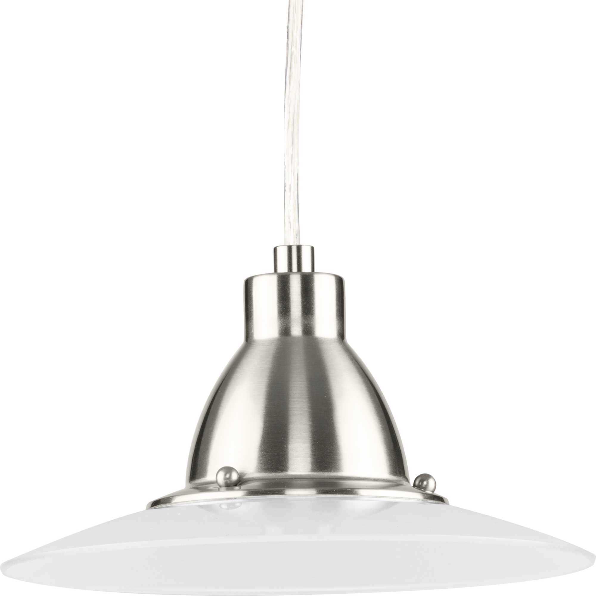 Avant LED LED 9 inch Brushed Nickel Mini-Pendant Ceiling Light, Progress LED