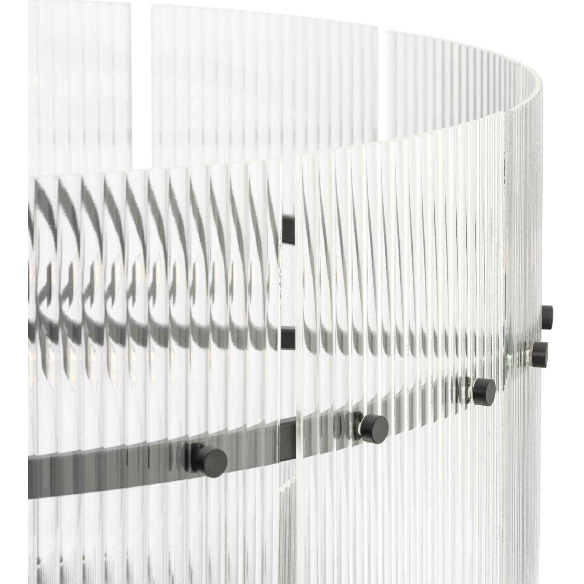 Seville 9 Light 37.87 inch Matte Black Chandelier Ceiling Light, Design Series