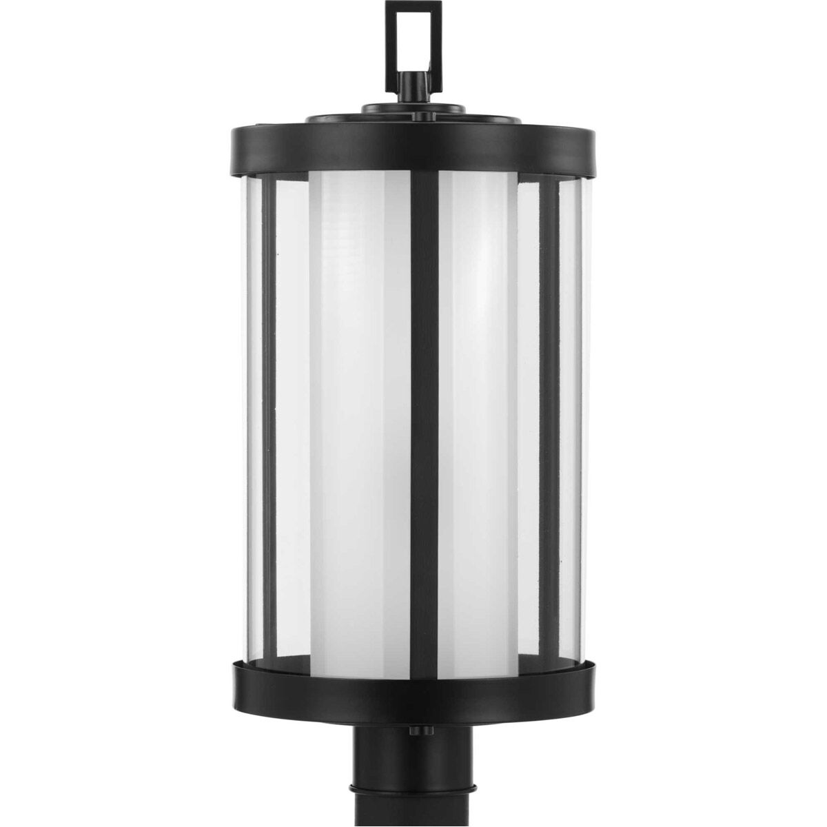 Irondale 1 Light 21 inch Matte Black Outdoor Post Lantern