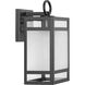 Parrish 1 Light 14 inch Matte Black Outdoor Wall Lantern