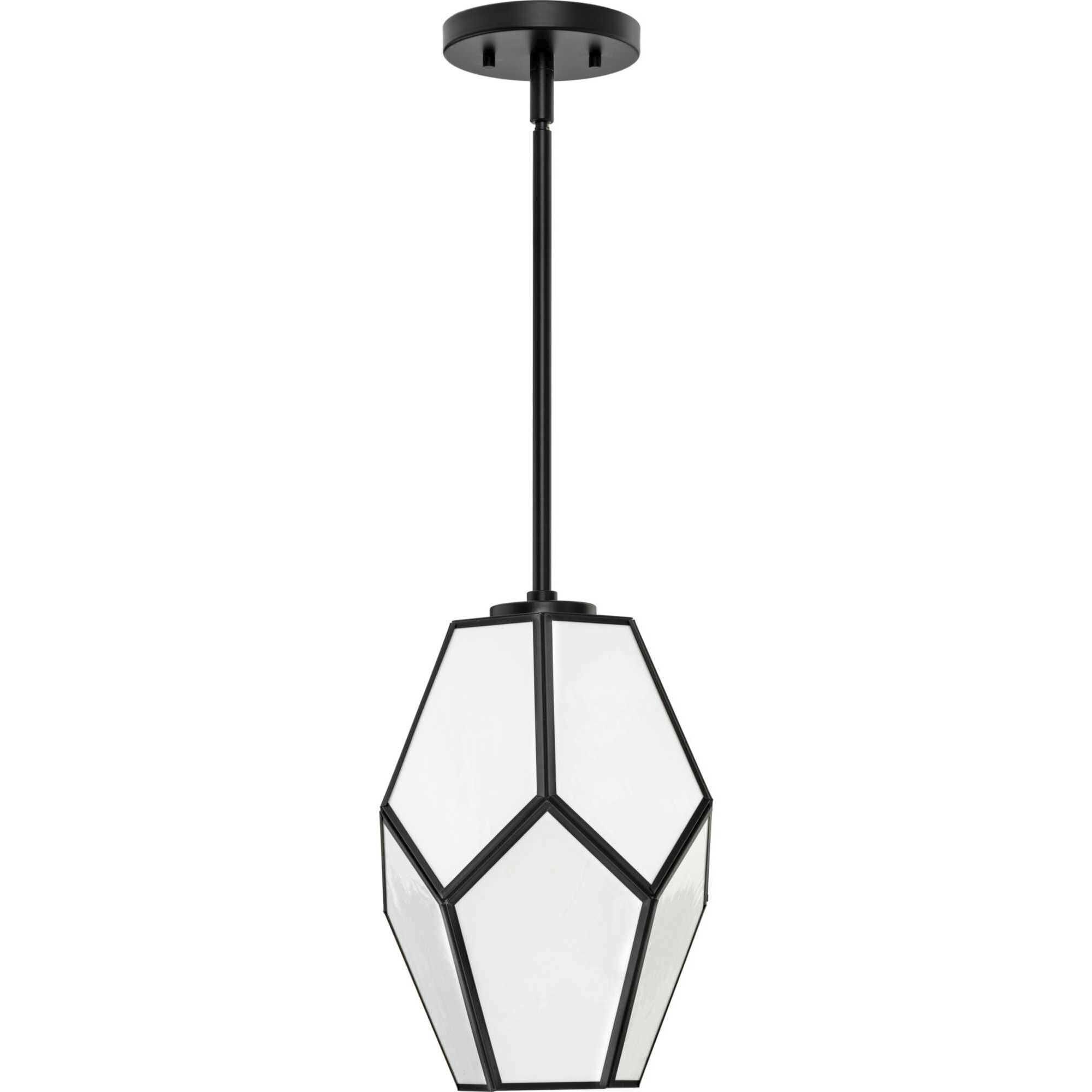 Latham 1 Light 9 inch Matte Black Pendant Ceiling Light