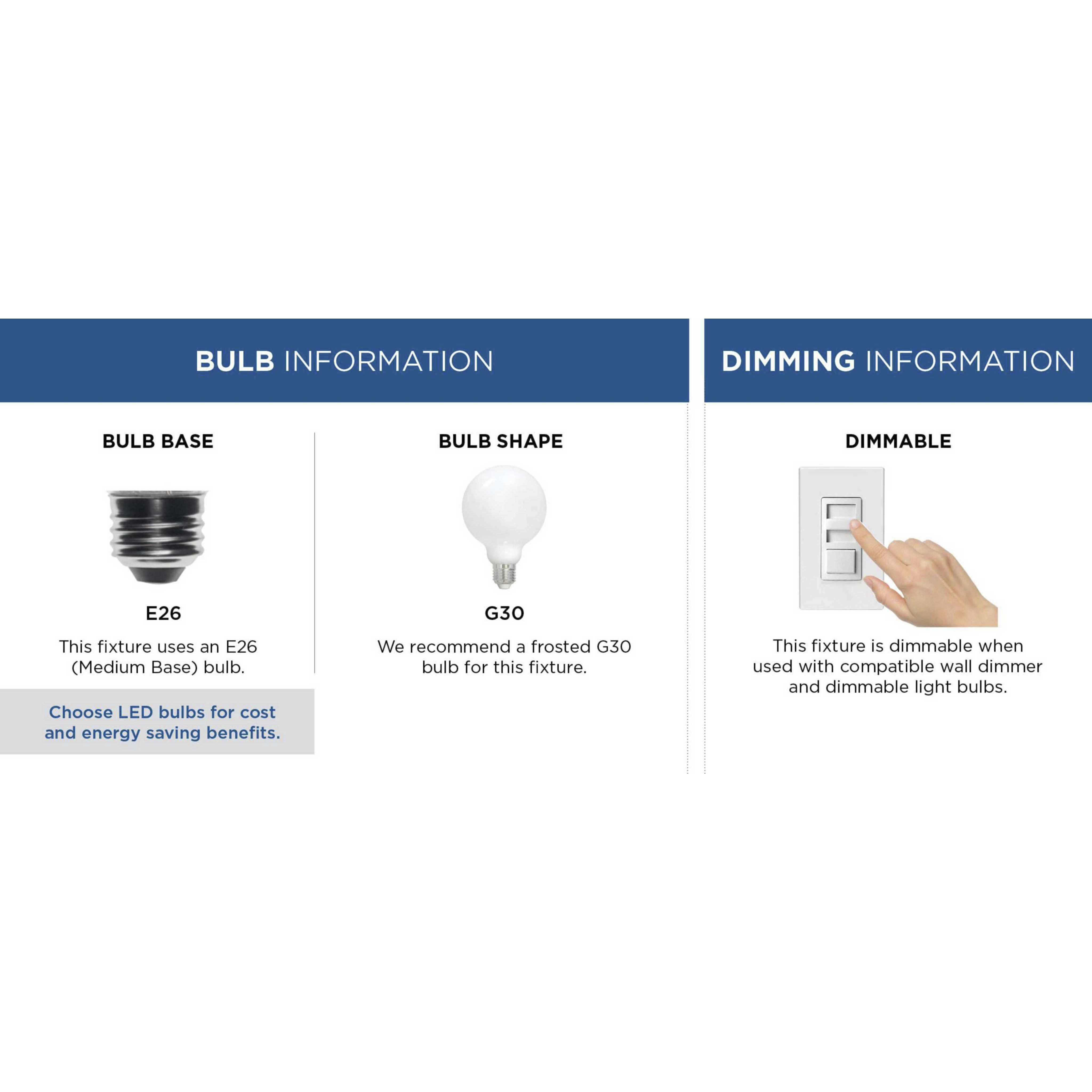 Tre 1 Light Graphite Pendant Ceiling Light, Medium