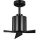 Paso 60 inch Matte Black Ceiling Fan