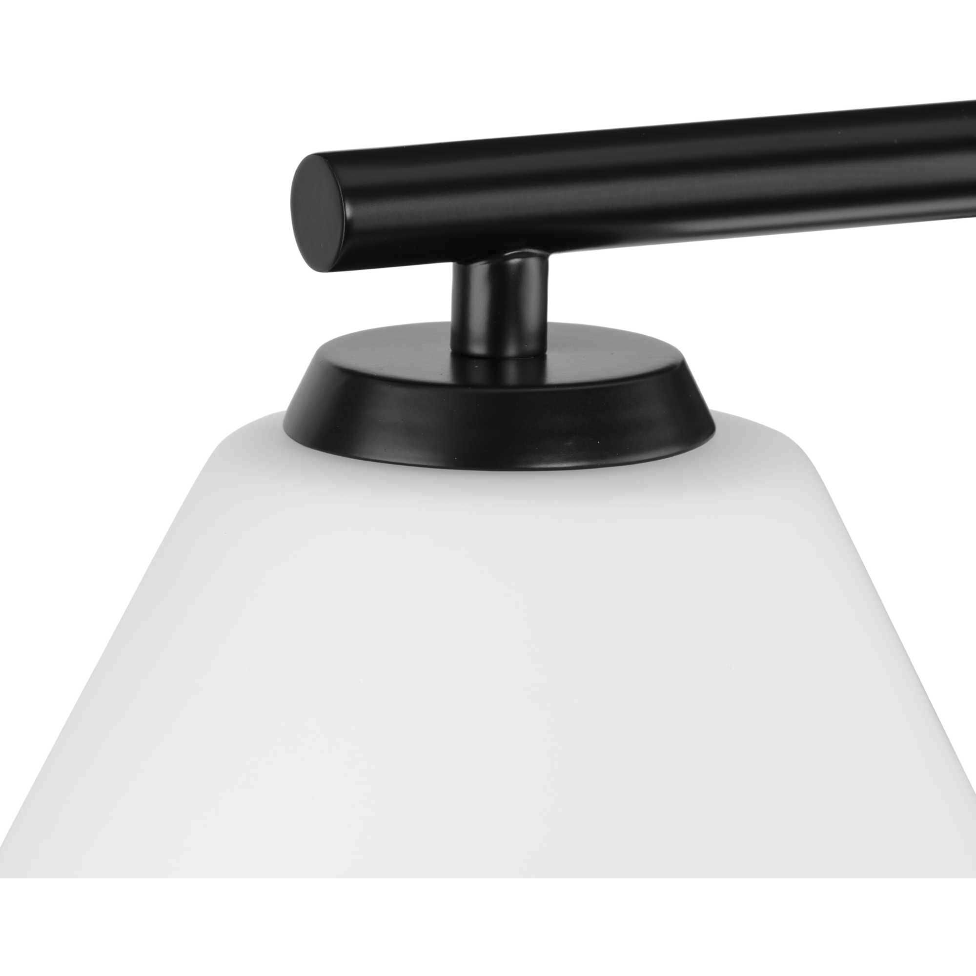 Copeland 3 Light 24 inch Matte Black Vanity Light Wall Light