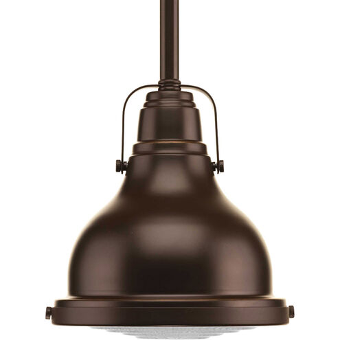 Fresnel Lens 1 Light 6 inch Oil Rubbed Bronze Mini-Pendant Ceiling Light in Standard