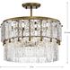 Chevall 3 Light 17 inch Gold Ombre Pendant Ceiling Light, Design Series