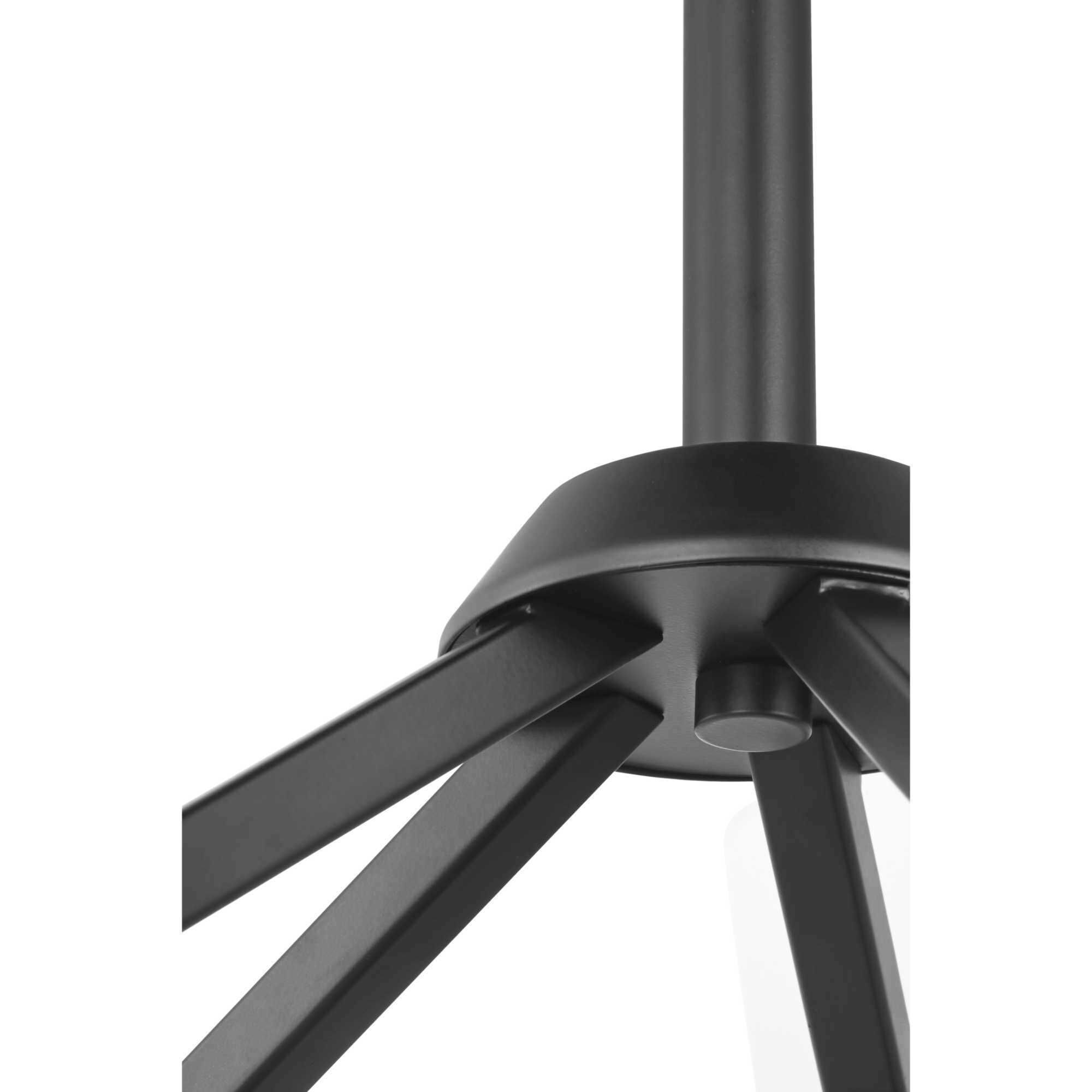 Vertex 5 Light 22.5 inch Matte Black Chandelier Ceiling Light