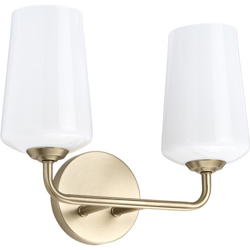 Celino 2 Light 14 inch Champagne Bronze Vanity Light Wall Light