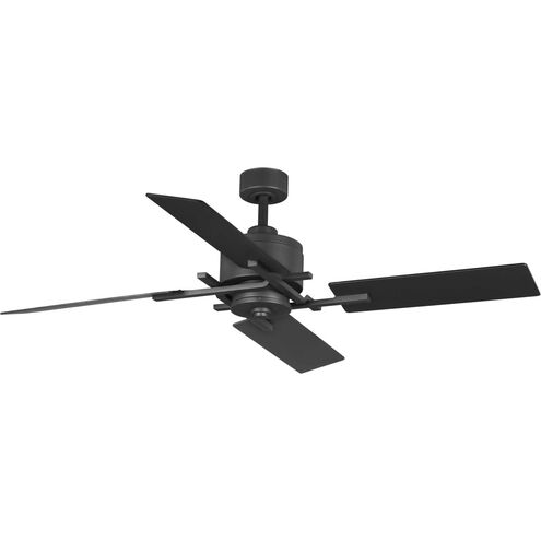 Bedwin 56 inch Graphite with Grey Weathered Wood Blades Ceiling Fan